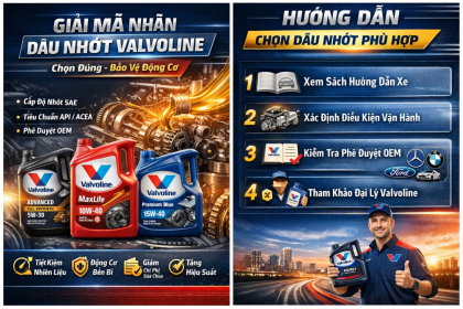 Hiểu Đúng Để Chọn Đúng Dầu Nhớt Valvoline Cho Xe