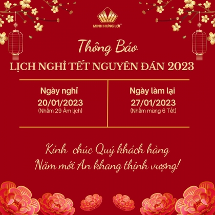 LỊCH NGHỈ TẾT NGUYÊN ĐÁN 2023 LỊCH NGHỈ TẾT NGUYÊN ĐÁN 2023