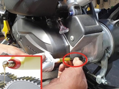 Nhớt láp xe tay ga và khi nào cần thay nhớt láp? Nhớt láp xe tay ga và khi nào cần thay nhớt láp?